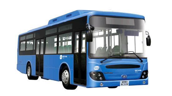 대우버스㈜  한국형 시내저상버스(BC211M) 