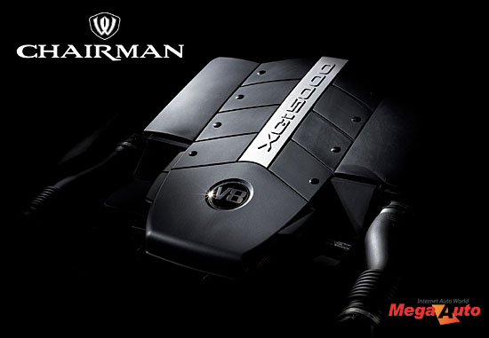 메르세데스-벤츠에서 공급받는 5.0리터 V8 엔진