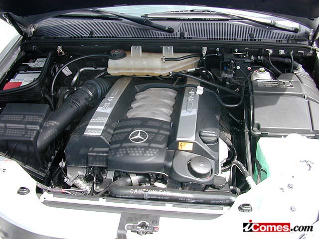 ML55 AMG 엔진룸