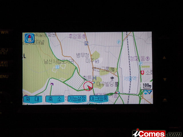 네비게이션 시스템<br>(RX290 선택사양)