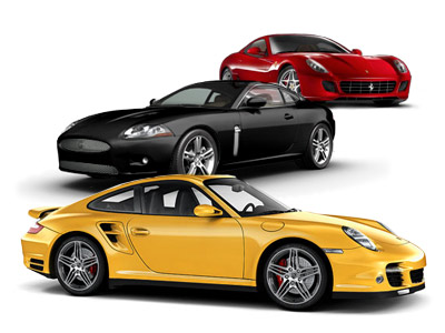베스트 드림머신 : 페라리 599GTB, 재규어 XKR, 포르쉐 911 터보