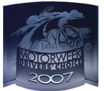 2007 Drivers' Choice Awards 수상차량들