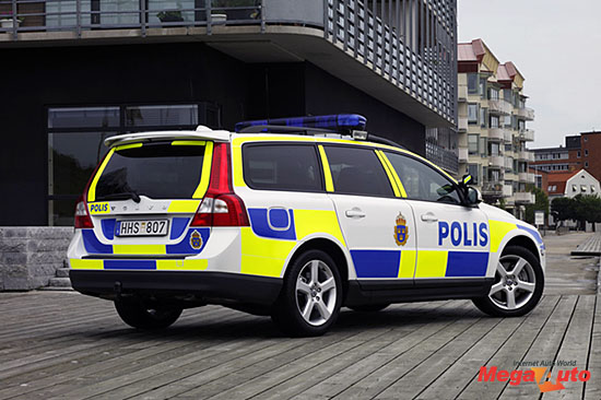 볼보 V70 스웨덴 경찰버전