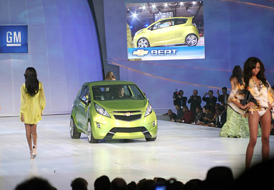 GM대우에서 디자인된 시보레 비트 컨셉트카(Chevrolet Beat Concept)