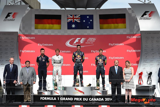 2014 F1 캐나다 GP, 다니엘 리카르도 우승