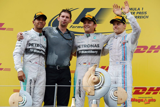 2014 F1 오스트리아 GP, 니코 로즈버그 우승