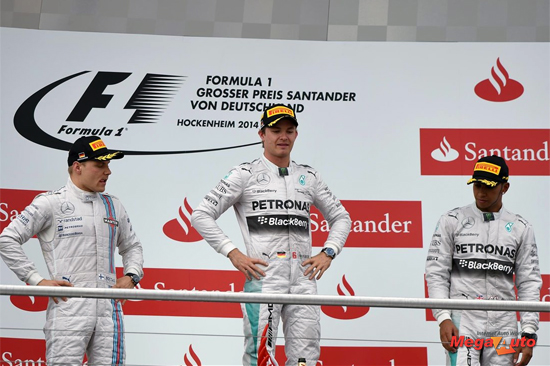 2014 F1 독일 GP, 니코 로즈버그 우승