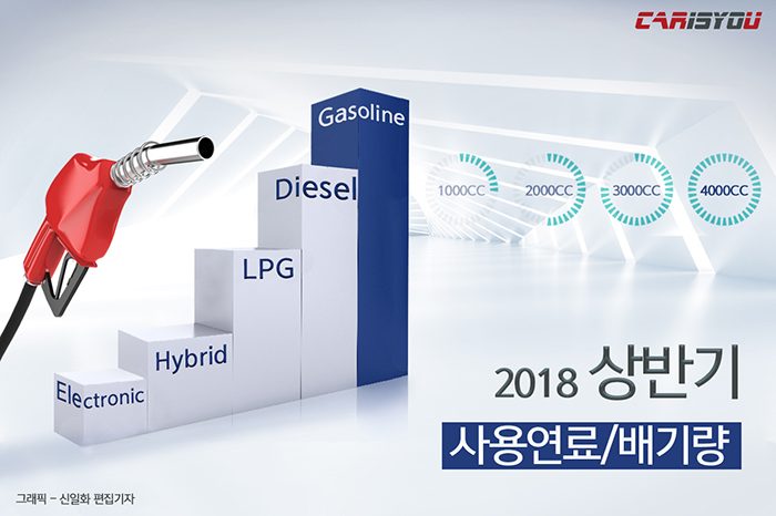 사용연료,배기량-상반기 2018.jpg