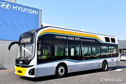 현대차 수소전기버스, 울산시 시내노선 투입